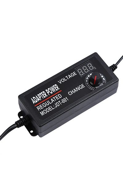YTDMEN Eu Plug 3v - 12v 5a Ac Dc 3v 5v 9v 12v 24v Adjustable Power Supply Display Screen Universal Power Su