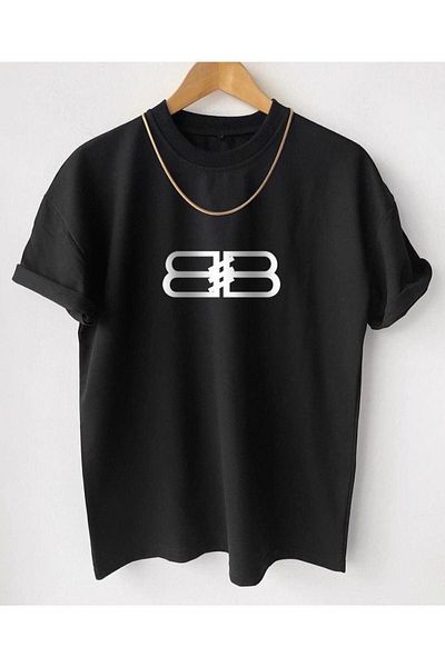 Moda Glo Tricou oversize cu imprimeu Bb
