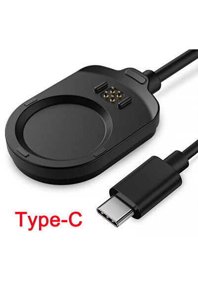 Choice كابل شحن أسود من النوع C لساعة Garmin MARQ 2 الذكية من الجيل الثاني، ش...