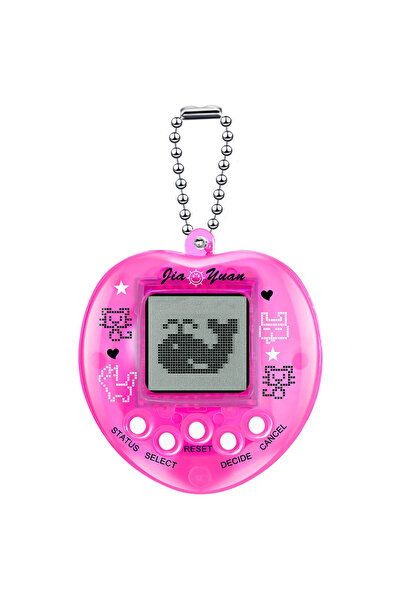 DUTRIEUX لعبة الحيوانات الأليفة الإلكترونية بينك كيدز تاماغوتشي المحمولة باليد باللغة الروسية الأصلية والألمانية والإسبانية