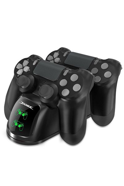 DUTRIEUX Black For Ps4 Controller Charger Dock Station For Playstation 4 Slim Pro Handle Charging Dock With I