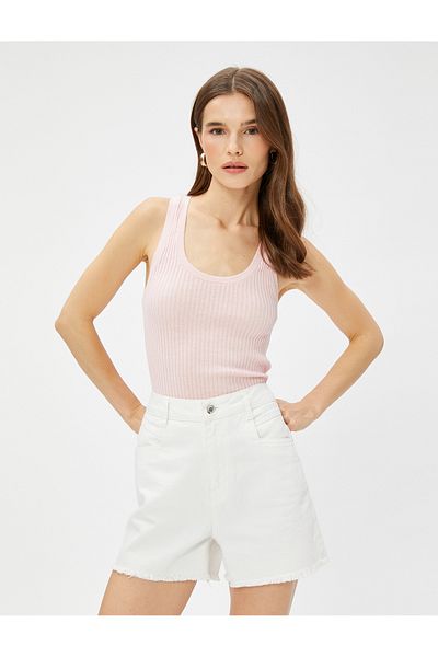 Koton Camisole Athlete U-Neck Sleeveless