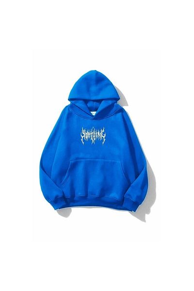 Moda Glo Hanorac gotic unisex Trouble - Hanorac oversize 100% bumbac sweatshirt Streetwear