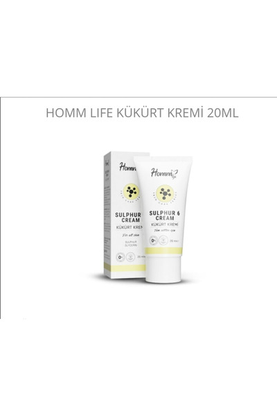 Elizamur HOMM LIFE KÜKÜRT KREMİ Akne Tedavisi