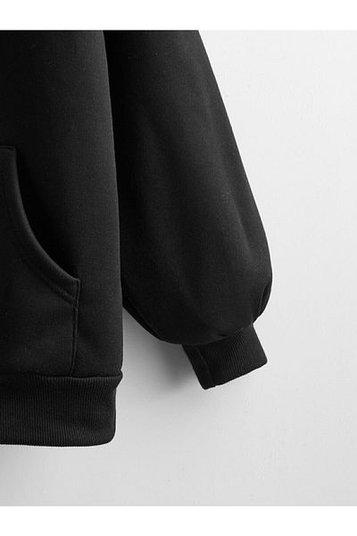 Moda Glo Hanocă cu capota unisex cu imprimeu Brooklyn