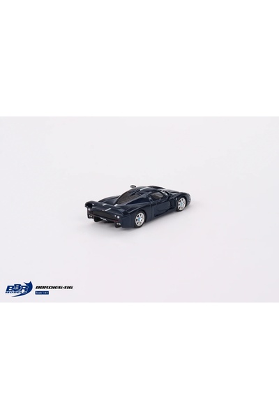 mini gt 1/64 BBR Maserati MC12 Stradale Blue Metallic w/ Stripe BBRDIE6416