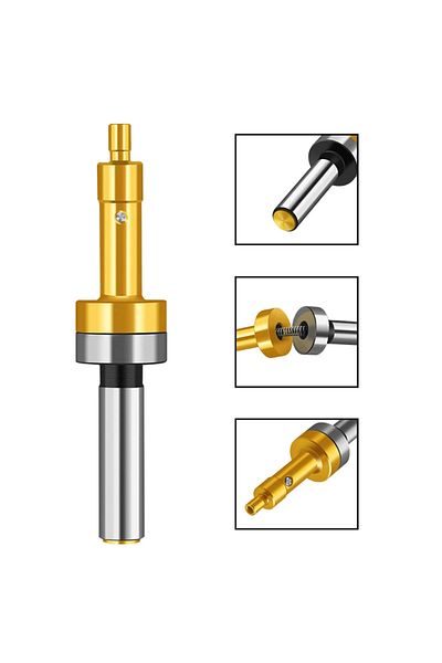 Choice 1pc Titanium Non-magnetic Mechanical Edge Finder Center Finder Touch Point Sensor For Cnc Milling La