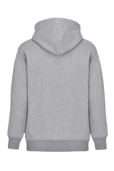 Moda Glo Unisex γκρι φούτερ με κουκούλα