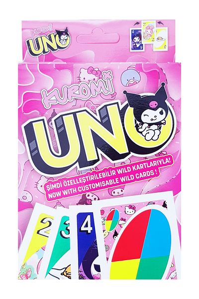 POPKONSOL Uno Kuromi Series Illustrated Game Card