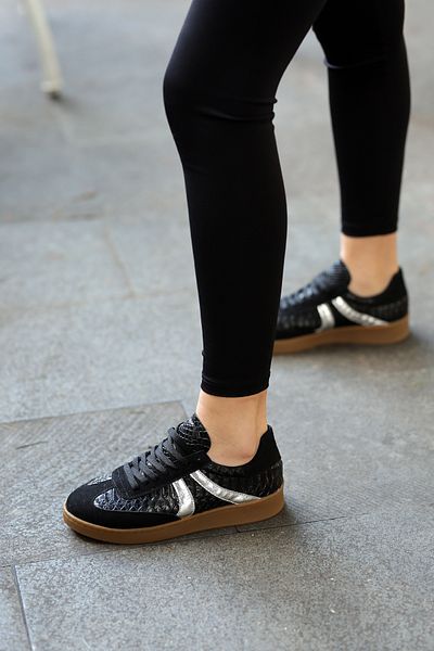 EREN SHOES BAG (Selnda) Snake Print Sneaker Women's Sneakers