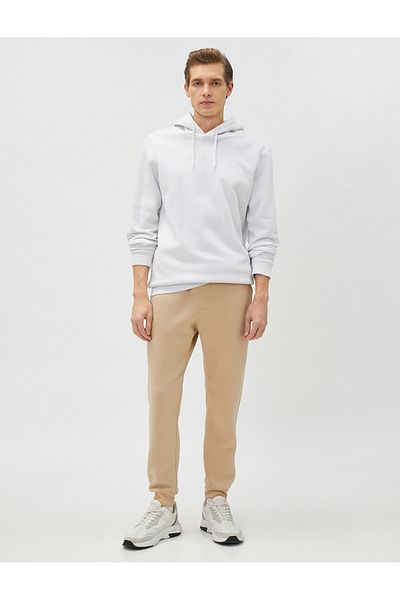 Koton Basic Jogger Sweatpants with Lace Waist Pocket
