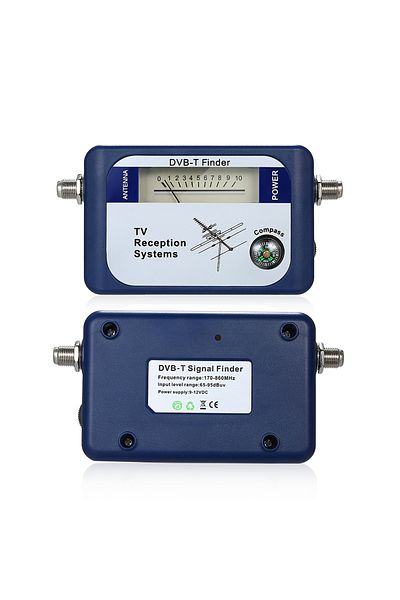 Choice Blue KKMOON DVB-T Digital TV Antenna Finder Aerial Terrestrial Signal Meter Pointer TV Satellite Rec