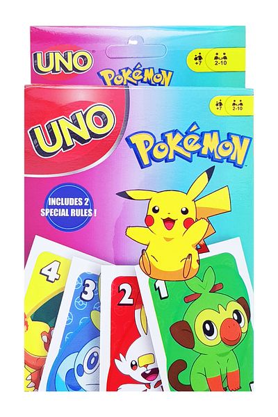 POPKONSOL Uno Pokemon Series Illustrated Game Card