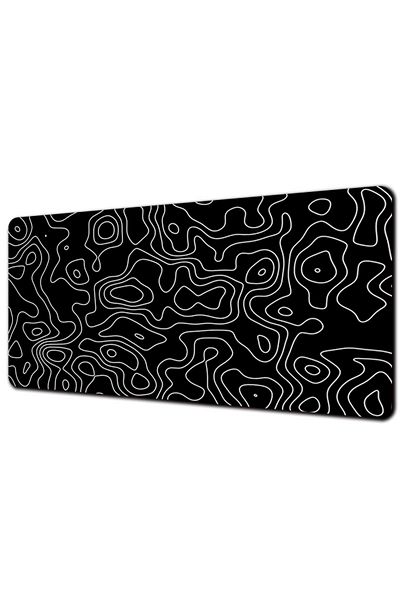 Choice وسادة ماوس ألعاب كبيرة TG000396 مقاس XXL Strata Liquid Desk Mat مضادة للانزلاق من المطاط مقاس 300X800X2MM