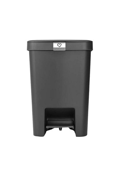 Brabantia سلة مهملات متينة عالية الجودة مصنوعة من البلاستيك المعاد تدويره