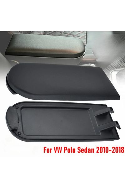 Choice Car Armrest Latch Lid Center Console Cover Cap For Volkswagen VW Polo Sedan 2010 2011 2012 2013 2...