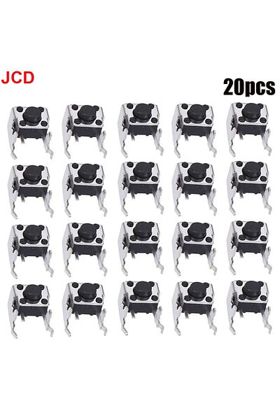 JCD 20pcs 10 /20 Pcs For Microsoft Xbox 360 Controller Rb Lb Bumper Button Switch Repair Parts Kits
