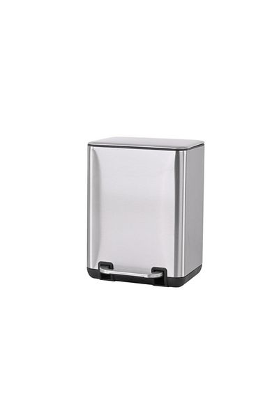 HONEYBEE Stainless Steel Rectangular Pedal Bin 12 Liter HDB-10303B