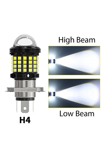 Choice لمبة H4 بيضاء اللون من Oprah H4 Led H6 Ba20d لمصباح الدراجة النارية CS...