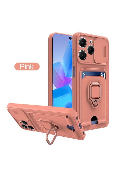 Choice For Ifx Note 30 Pro Pink Sliding Camera Protection Case For Infinix Hot 40 Pro Note 40 Pro Plus 30 S