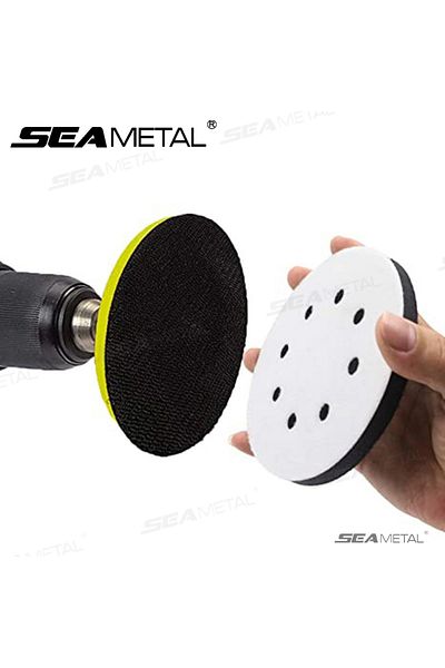 Choice SEAMETAL 2 قطعة وسادة واجهة 5 بوصة 8 فتحات هوك وحلقة وسادة إسفنجية ناعمة وسادات عازلة للرمل...