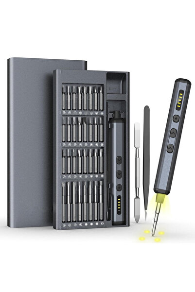 Choice 72 in 1 Precision Electric Screwdriver Set 72 in 1 Mini Cordless Screwdriver 5 Torque with 64 Magnet