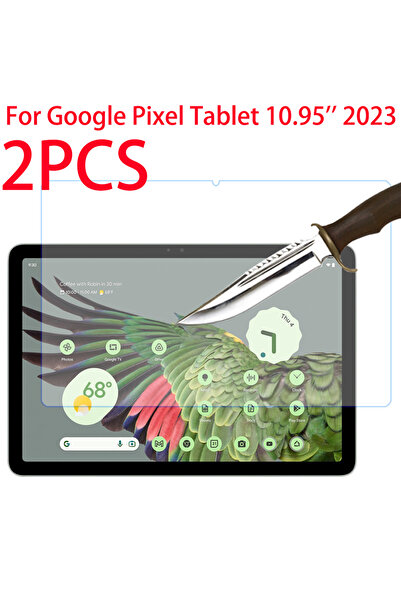 Choice قطعتان من واقي شاشة زجاجي مقوى لجهاز جوجل بيكسل اللوحي مقاس 10.95 بوصة...