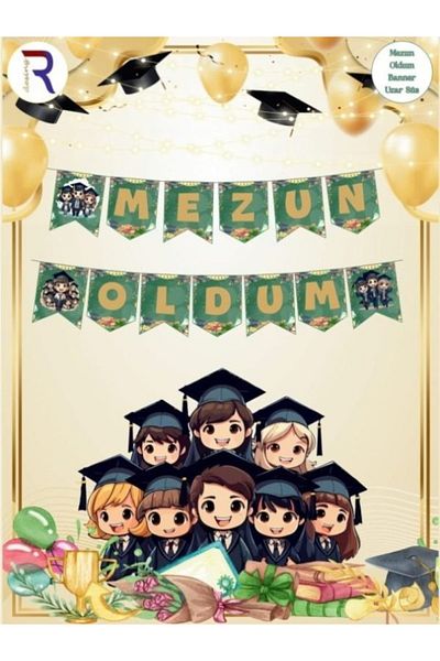 CANSIN Graduation Prom Banner Warns Column Ornament