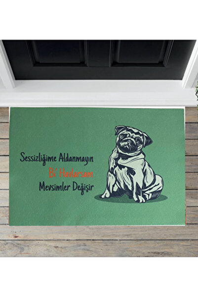 byozce Şirin köpekcik kapı önü paspası