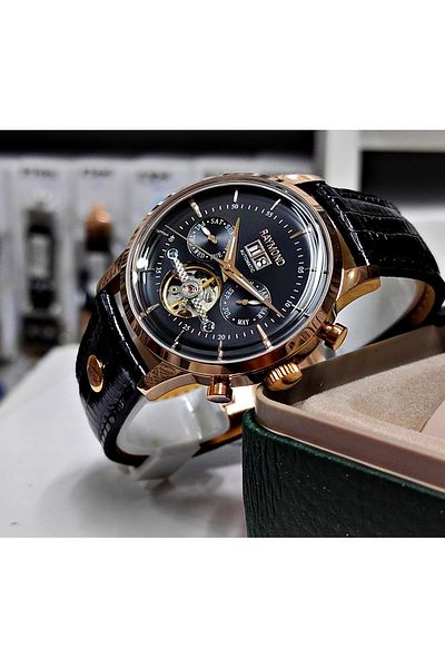 Raymond Automatic Mechanism Men's Wristwatch
