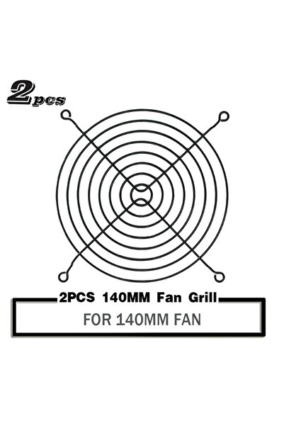 Choice1 2PCS 140MM 2PCS 60mm 80mm 90mm 92mm 120mm 140mm Fan Grills Metal Mesh...