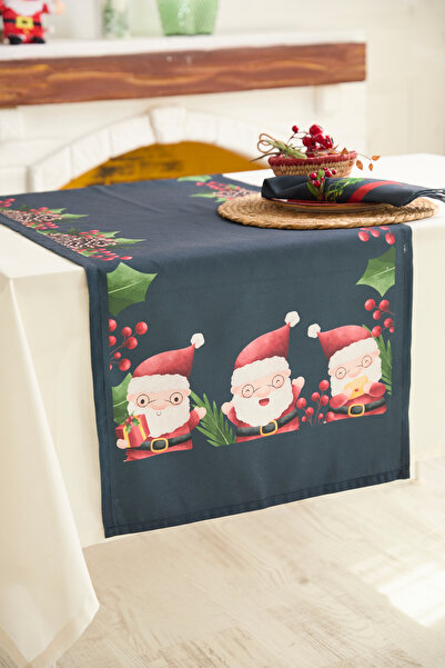 AYSHOME Ays Home Новий рік 3 Санта-Клаус з малюнком, темно-синій бігунок