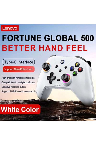 Choice Lenovo S02 White Lenovo S02 Controller for Switch Joystick Gamepad Dual Vibration Wireless Bluetooth