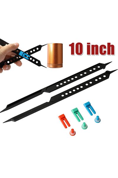Shunmaii 25.4cm Scale Divider Drawing Tool Proportional for Artists Adjustable Plastic Drawing Circle Comp...