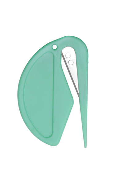 choice2 Teal 1 Piece 1 Piece Letter Opener Envelope Slitter With Razor Wrappi...