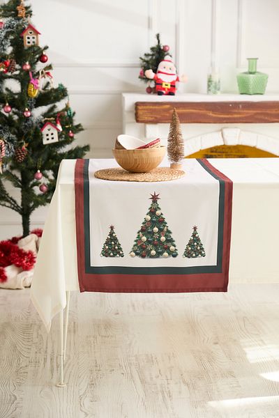 AYSHOME Ays Home Runner με φιγούρες για χριστουγεννιάτικο δέντρο