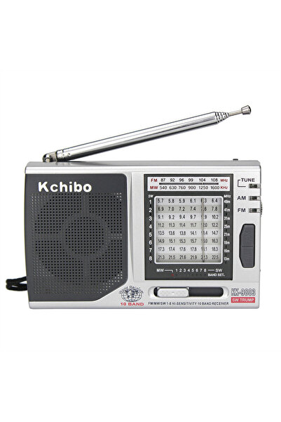 Choice KK-9803 Portable Radio FM MW SW1-8 Pocket Radio With 3.5MM Jack 10 Ban...