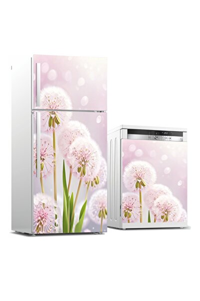 RENKLİ HOBBY Buzdolabı Ve Bulaşık Makinası Kapağı Kaplama Sticker - Kapak Fol...