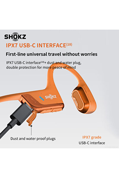 Choice سماعات SHOKZ OpenRun Pro 2 S820 Bone Conduction اللاسلكية بتقنية البلوتوث 5.3 IP55 مقاومة للماء...