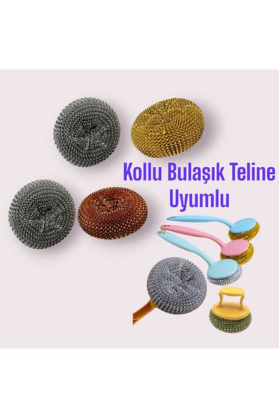Mor Kayısı 4-Piece Ball Wire - Compatible with Sleeved Dishwasher Wire