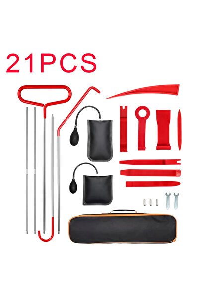 Choice1 21 قطعة مفتاح فتح باب نافذة السيارة في حالات الطوارئ، مفتاح القفل الم...