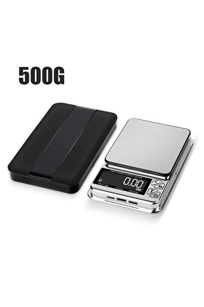 Choice ميزان إلكتروني عالي الدقة 500 غرام (0.01 غرام) مع شاشة LCD رقمية للعد،...