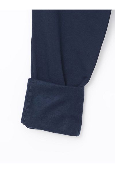 LC Waikiki Pantaloni de sport Jogger pentru băiat cu imprimeu F cu talie elastică