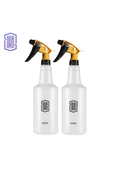 Choice 2-pack 26 Fl Oz Empty Plastic Spray Bottles, Empty And Reusable, For Cleaning Solutions, Water, Auto