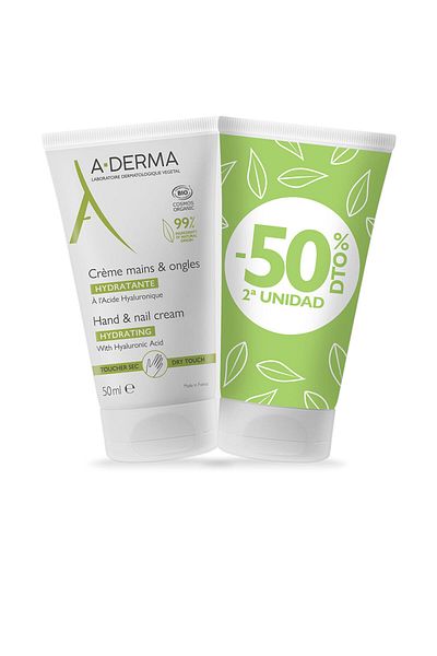 A-DERMA Hände & Nägel Cremepackung 2 X A-derma 50 ml
