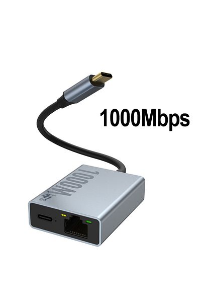 Choice 1000mbps Zexmte Ethernet Adapter For Chromecast 4k Google Tv Usbc Type-c To 1000mbps Network Card Fo