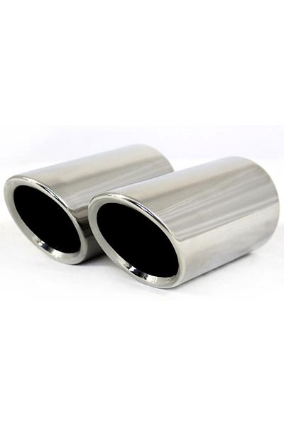 Choice Sliver Stainless Steel Car Exhaust Muffler Tailpipes For New Sagitar New Lavida, New Bora Golf Tigua