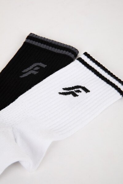 DeFacto Women's 2-Piece Cotton Long Socks C6454Axns