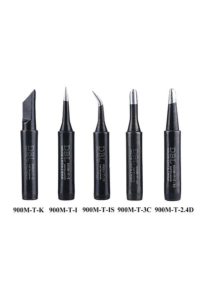 Choice K I IS 3C 2.4D black 5Pcs/lot Black Lead-Free Soldering Iron Tip 900M-T-I 900M-T-IS 900M-T-K Welding