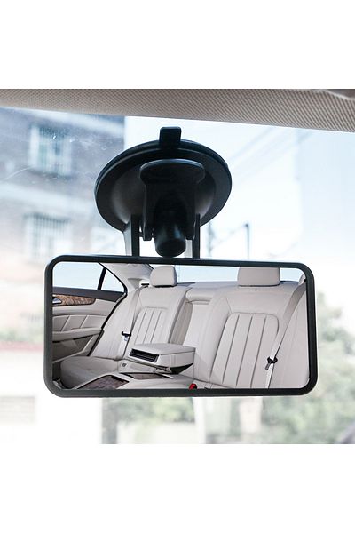 Choice Suckers Shatterproof 360 Degrees Rotatable Child Observation Mirror Car Mirror Adjustable Car Interi